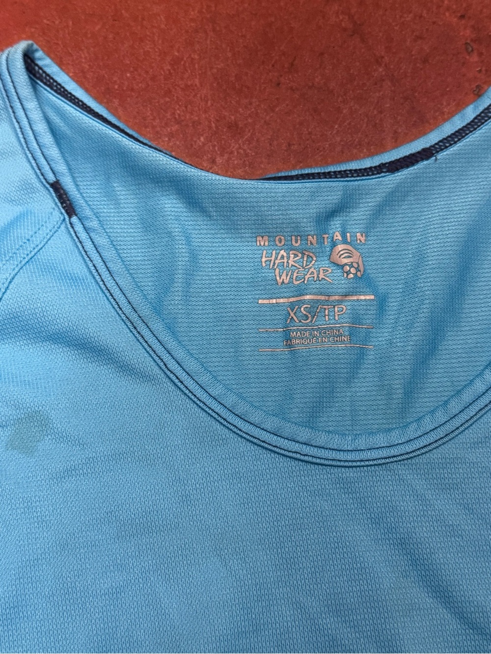 Mountain Hardwear Women’s Sky Blue Athletic Tank Top